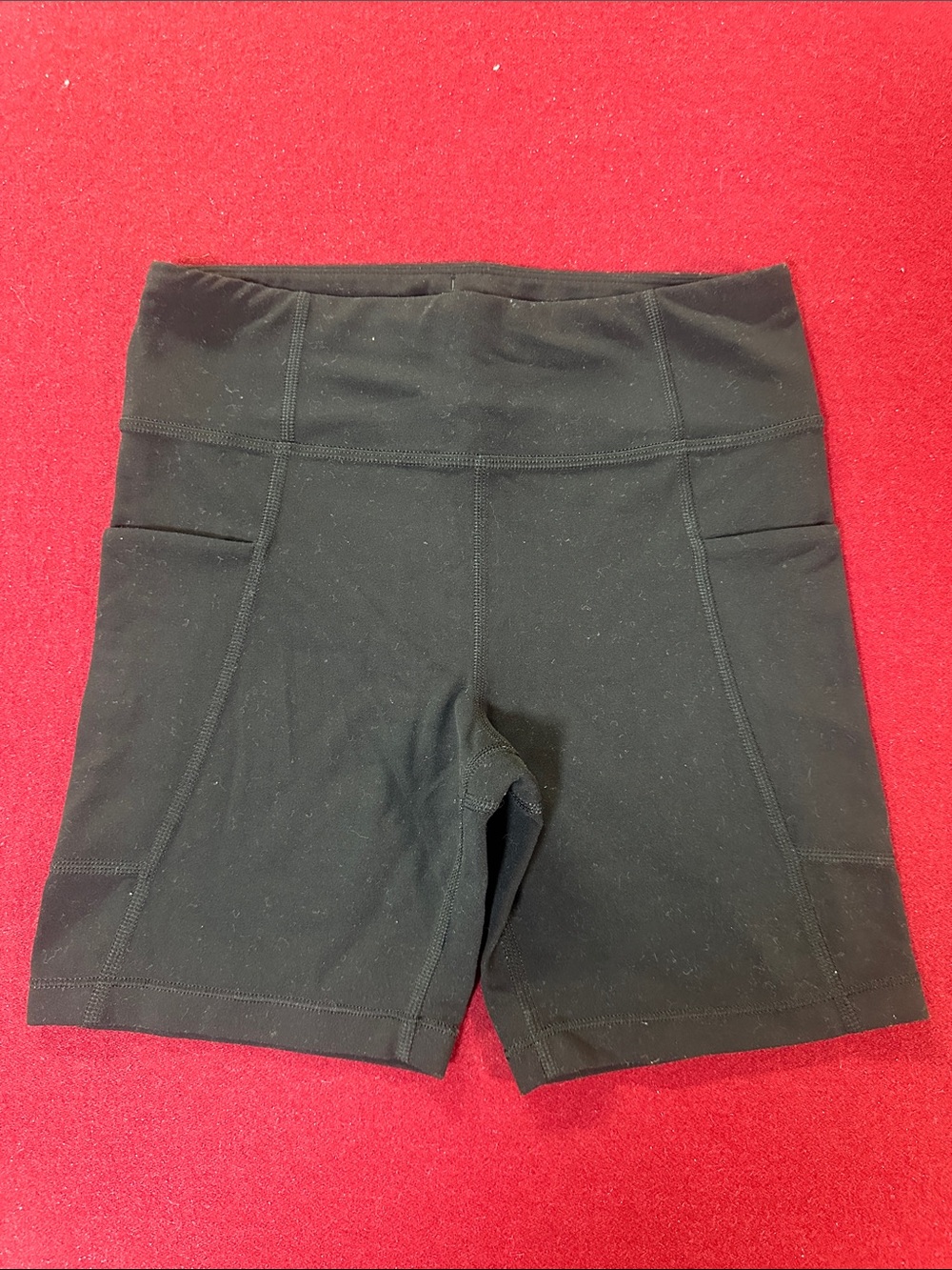 Athleta Girl- Black bike Shorts